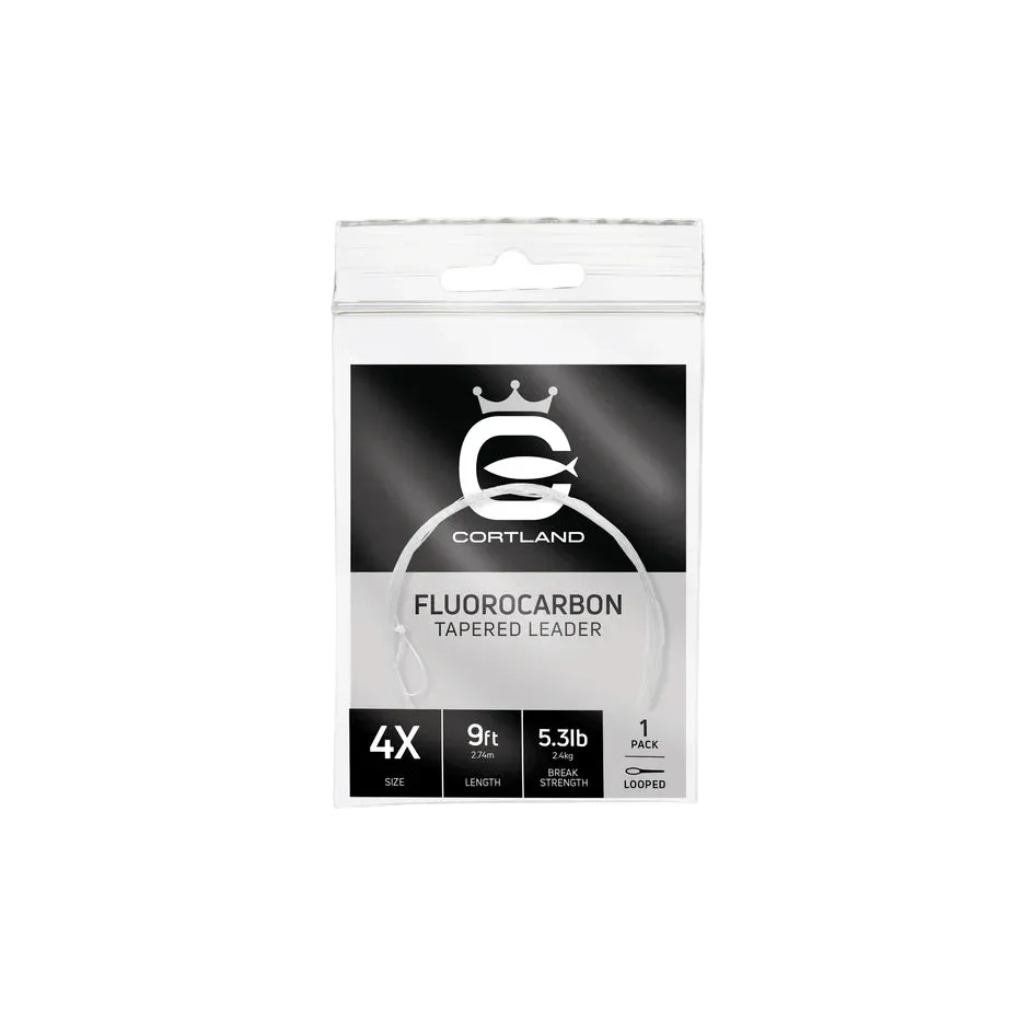 Cortland Fluorocarbon Tapered Leader