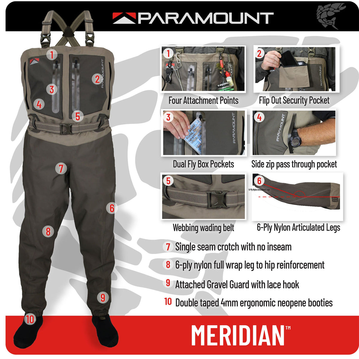 Paramount Meridian Breathable Chest Wader