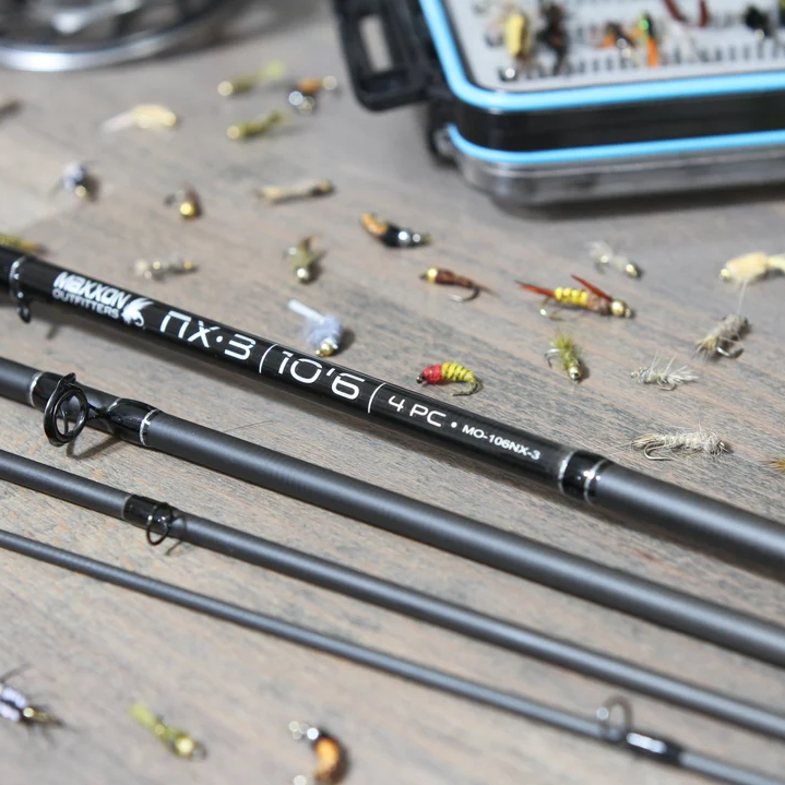 MAXXON NX Nymphing 4-Piece Fly Rod