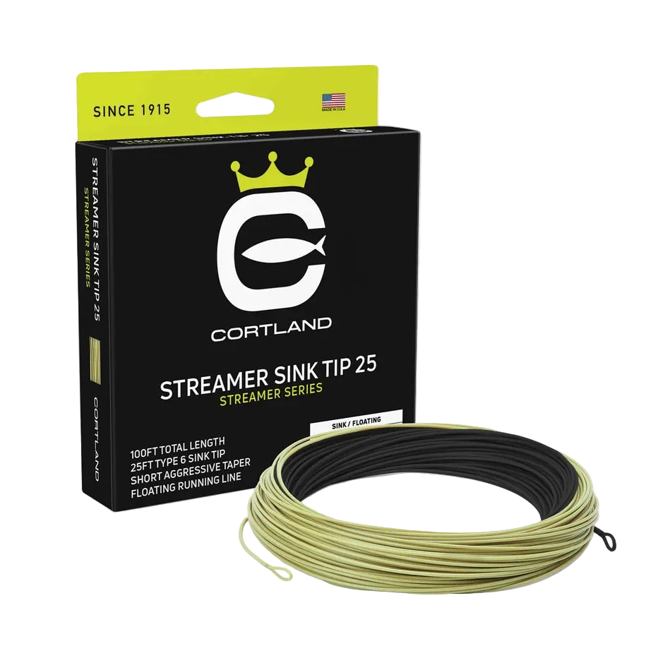 Cortland Streamer Sink Tip 25 Fly Line