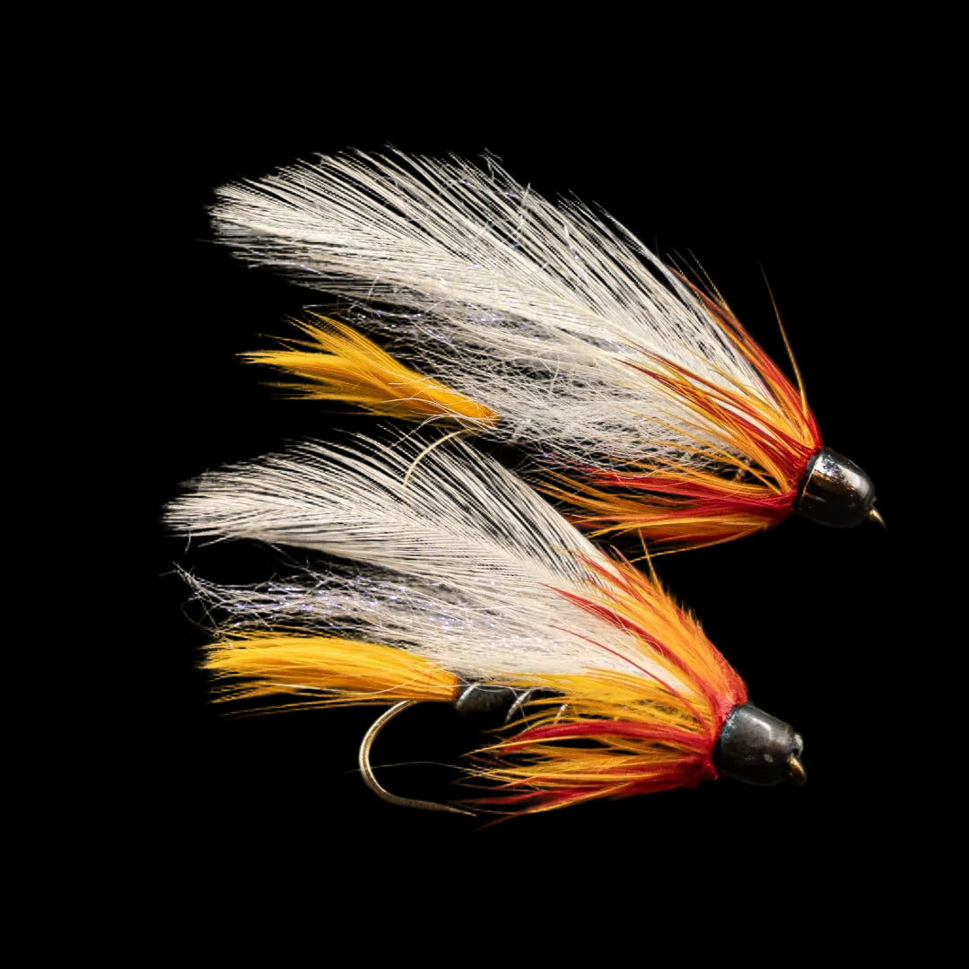 Trouble Maker, Brass Conehead, Sunburst - FINATICS Fly Company