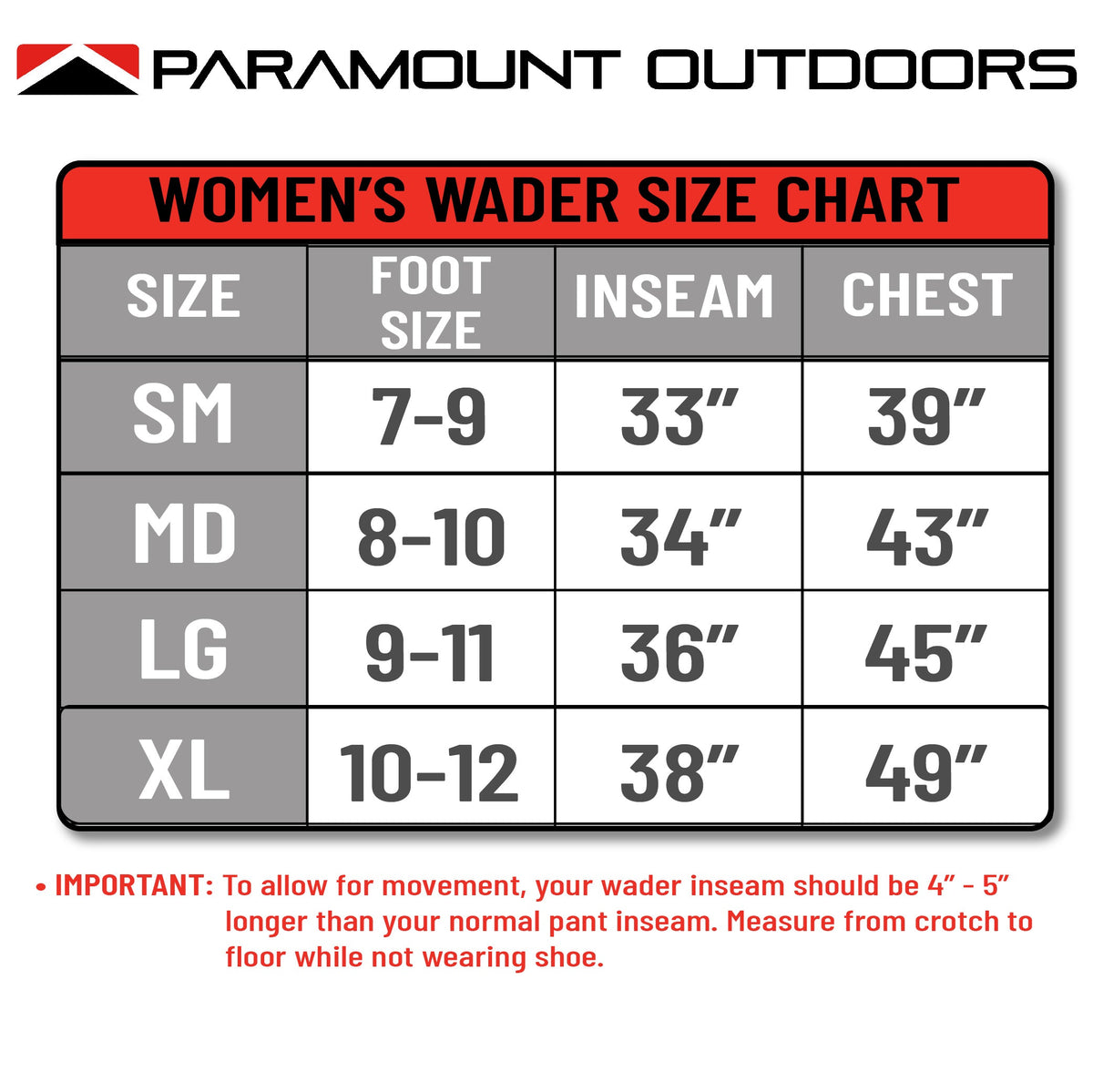 Paramount Whetstone Women's Breathable Wader
