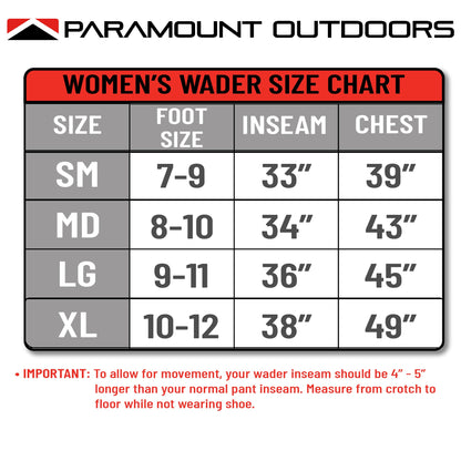 Paramount Whetstone Women's Breathable Wader